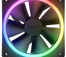 NZXT F120 RGB DUO - Gehäuselüfter, Schwarz (120mm, 20x LED)