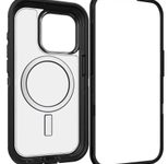 OtterBox Defender Series XT für das Apple iPhone 15 Pro - Clear/Schwarz