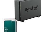 Synology DiskStation DS124 1 Einschub NAS-Server Leergehäuse + 1x Synology Plus 3.5" SATA 6Gb/s Festplatte 16 TB