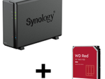 Synology DiskStation DS124 1 Einschub NAS-Server Leergehäuse + 1x WD Red SATA 3.5" HDD 4TB Festplatte