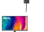 BenQ DesignVue PD2706U Grafik Monitor 68,58 cm (27") + BenQ Screenbar Halo 2 - LED-Monitorlampe schwarz