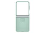 Samsung Silicone Case with Ring für Galaxy Z Flip5 (Ocean Green)