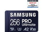 Samsung PRO Ultimate microSD-Speicherkarte inkl. SD Adapter - 256 GB