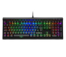 Sharkoon SKILLER SGK40 Black Gaming-Tastatur, Huano Red