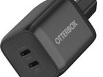 OtterBox Wall Charger 65W - 1x USB-C 45W + 1x USB-C 20W in Schwarz