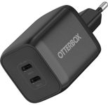 OtterBox Wall Charger 65W - 1x USB-C 45W + 1x USB-C 20W in Schwarz