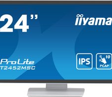 iiyama ProLite T2452MSC-W1 Touch-Monitor 60.5cm (23.8") weiß