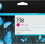 HP Original Druckerpatrone 738 - magenta 130ml (498N6A)