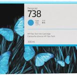 HP Original Druckerpatrone 738 - cyan 300ml (676M6A)