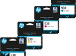 HP Original 938 Druckerpatronen - 4er Multipack CMYK