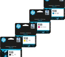 HP Original 938 Druckerpatronen - 4er Multipack CMYK