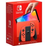 Nintendo Switch OLED Mario-Edition rot
