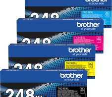 Brother Original TN-248 - XL Toner - 4er Multipack (TN248XLCMYK)