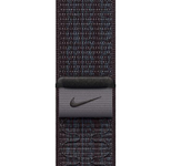Apple Watch Nike Sport Loop schwarz/blau