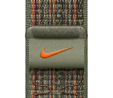 Apple Watch Nike Sport Loop grün/orange