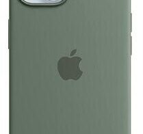 Apple Silikon Case mit MagSafe für Apple iPhone 15, Zypresse