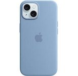 Apple Silikon Case mit MagSafe für Apple iPhone 15, winterblau