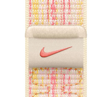 Apple Watch Nike Sport Loop polarstern/pink