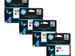 HP Original 924 Druckerpatronen - 4er Multipack cyan, magenta, gelb, schwarz