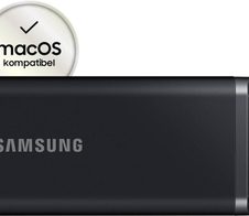 Samsung Portable SSD T5 EVO - 4TB in Schwarz für PC/Mac
