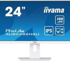 iiyama ProLite XUB2492HSU-W6 Monitor 60.5cm (23.8") weiß