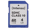 Intenso SD-Speicherkarte Class 10 - 4 GB