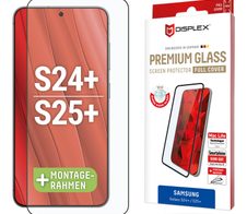 DISPLEX Premium Panzerglas (Full Cover, 10H) für Samsung Galaxy S24+/S25+