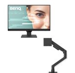 BenQ GW2490 Essential Monitor 60,5 cm (23,8") + BenQ Ergo Arm BSH01