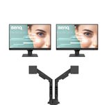 2x BenQ GW2790 Essential Monitor 68,58 cm (27 Zoll) + BenQ Ergo Arm BDH01