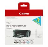 Canon Original PGI-72 Druckerpatronen 5er-Multipack - PBK/GY/PM/PC/CO