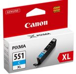 Canon Original CLI-551C XL Druckerpatrone - cyan 695 Seiten