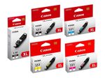 Canon Original PGI-550PGBK/CLI-551 XL Druckerpatronen 5er-Multipack - BK/C/M/Y/BK