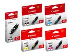 Canon Original PGI-550PGBK/CLI-551 XL Druckerpatronen 5er-Multipack - BK/C/M/Y/BK