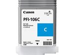Canon Original PFI-106C Druckerpatrone - cyan 130ml