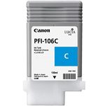 Canon Original PFI-106C Druckerpatrone - cyan 130ml