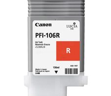 Canon Original PFI-106R Druckerpatrone - rot 130ml