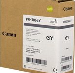 Canon Original PFI-306GY Druckerpatrone - grau 330ml