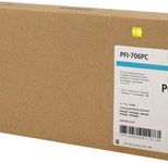 Canon Original PFI-706PC Druckerpatrone - cyan hell 700ml