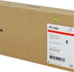 Canon Original PFI-706R Druckerpatrone - rot 700ml