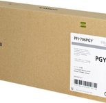 Canon Original PFI-706PGY Druckerpatrone - grau 700ml