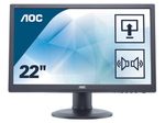 AOC Monitor E2260PDA LCD-Display 55,9 cm (22") schwarz