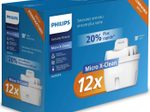 Philips AWP213/10  Micro X-clean Wasserfilterkartuschen 12 Stück