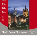 Canon SG-201 Fotopapier Plus seidenglanz A3 297x420mm 260 g/m² - 20 Blatt