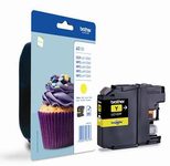 Brother Original LC-123Y Druckerpatrone gelb 600 Seiten (LC123Y)