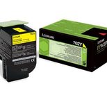 Lexmark Original 702Y Toner - gelb (70C20Y0) für CS310dn/n, CS410dn/dtn/n, CS510de/dte