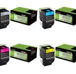 Lexmark Original Toner - 4er Multipack für CS310n/dn, CS410n/dn/dtn, CS510de/dte