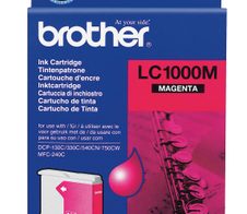 Brother Original LC-1000M Druckerpatrone magenta 400 Seiten (LC1000M)
