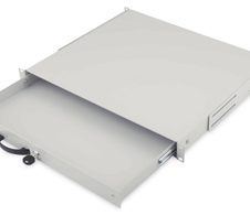 Digitus 19" Serverschrank Schublade für Tastaturen & Dokumente 1HE RAL7035 grau (DN-19 KEY-1U)
