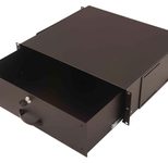 Digitus 19" Serverschrank Schublade für Tastaturen & Dokumente 3HE RAL9005 schwarz (DN-19 KEY-3U-SW)