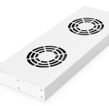 Digitus Lüftermodule für 19"-Schränke 2 Lüfter RAL7035 grau (DN-19 FAN-2-HO)
